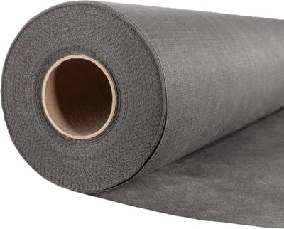 Riesel protection fleece, protection against cracks, soil protection, cover, cover, 1.2 x 25 m, 80 g/m², grey