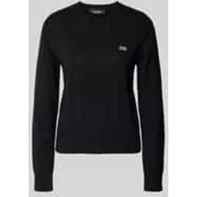 Sweatshirt met labelstitching