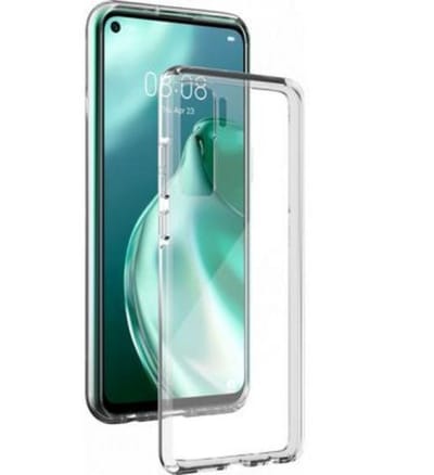 Bigben Connected, Hoesje geschikt voor Huawei P40 Lite - Flexibel TPU, Transparant