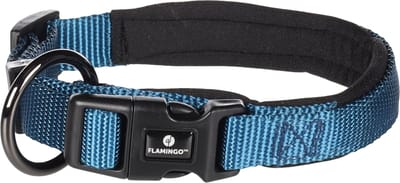 Flamingo Abbi - Halsband Honden - Halsband Abbi Blauw Xxs 30-35cm 15mm - 1st - 190711 - 1st
