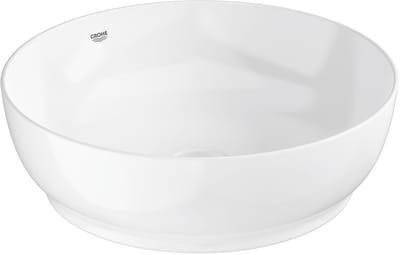 GROHE Essence Ronde Waskom – 45 cm – Zonder Overloop – Glanzend Keramiek – AquaCeramic & HyperClean – Wit