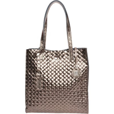 Anna Luchini Brons Rundleer Tas