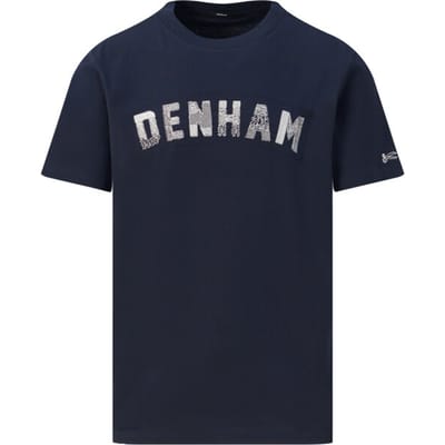 Denham T-shirt donker
