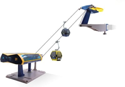 Jägerndorfer - 84395 Kabelbaan Omloop SFL Miniatuur Model - 1:32 - Kerstdorp