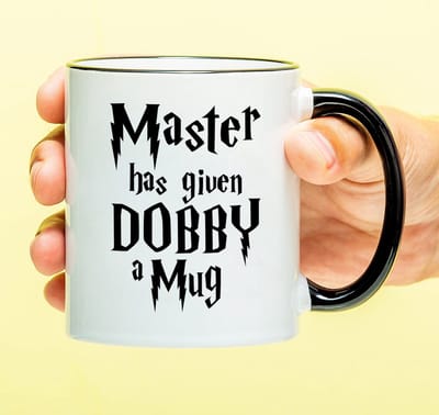 Mok Master Has Given Dobby A Mug van Ditverzinjeniet.nl