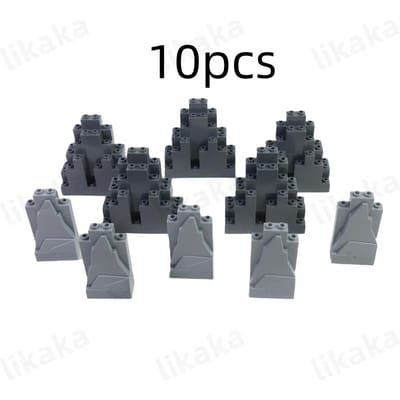 Hoge Kwaliteit 10 Stuks Hoge Kwaliteit Bergen Hoge Kwaliteit Heuvels Hoge Kwaliteit Moc Hoge Kwaliteit Bouw Hoge Kwaliteit Blokken Speelsets Hoge Kwaliteit