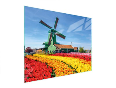 TMK ArtDeko Serie - Glazen Snijplank - 52x40 cm - Gehard Glas - Antislip