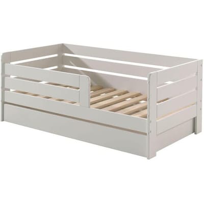 Jaxx juniorbed met lade Tod horizontale spijl White unisex