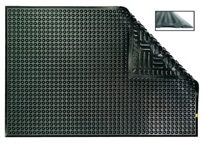 Ergomat Nitril Conductive, 60 x 90 cm, zwart