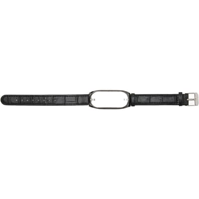 Bracelet de sport pour Mi Band 7 Cuir PU souple Respirant Bracelet de remplacement à boucle pour la course à pied la randonnée gray
