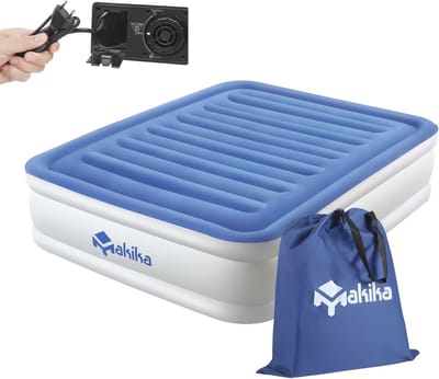 Zelfopblazend Luchtmatras met Elektrische Pomp - Ideaal als Logeerbed en Campingmatras