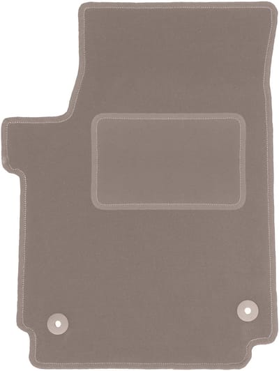 Beige bestuurdersmat voor: Volkswagen Amarok pick-up (2010-)