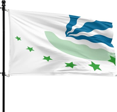 VlagDirect - Drimmelen vlag - Gemeente Drimmelen vlag - 90 x 150 cm.
