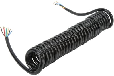Dailygoods- Verlengkabel 12,8 voet - Aanhangwagen - 20AWG - 7 Kernen - Polyurethaan - Koper - Aanhangwagenkabel