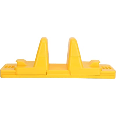 Outil de Massage Psoas Réglable avec 4 Jeux de Têtes Remplaçables Coque Élastique Libération de la Tension Musculaire jaune