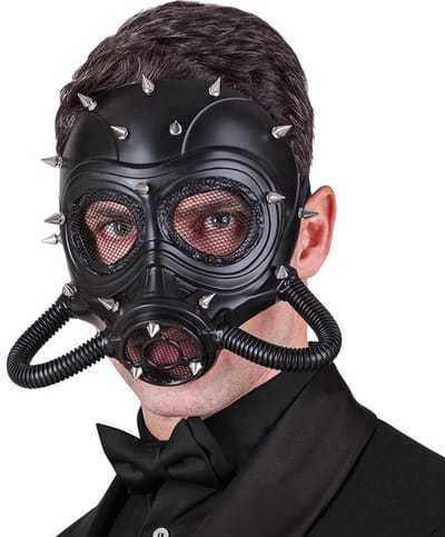 Kinky Gasmasker Met Stekels