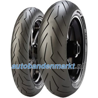 Pirelli Diablo Rosso III ( 240/45 ZR17 TL (82W) Achterwiel, M/C )