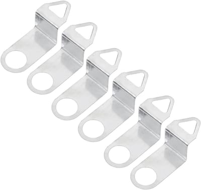 Zes Stuks Wandklok Haken, Vervangende Haken voor Klok, Mechanisme Hanger en DIY Klok Set voor Wandklok Onderdelen - Perfect voor Klok Reparatie en Creatieve Projecten