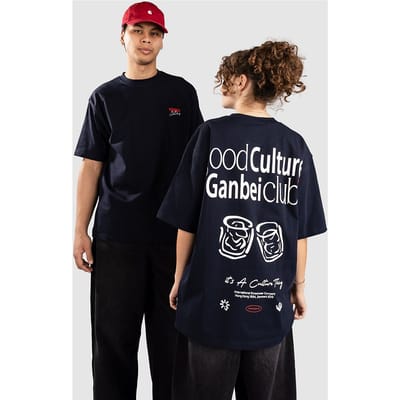 Woodbird WBBaine Ganbei T-Shirt blauw