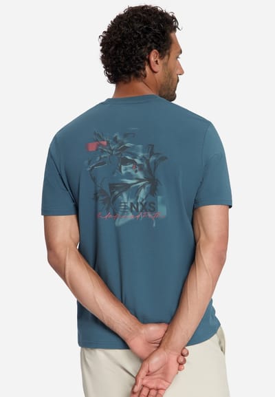T-Shirt Met Back Print