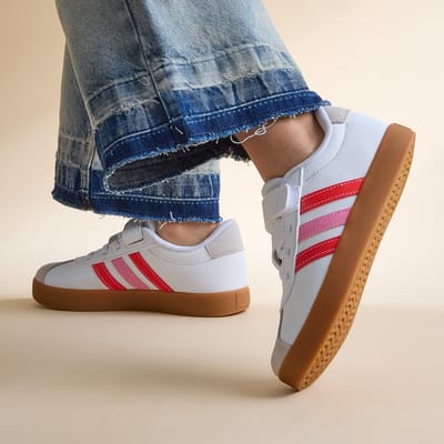 Adidas Sportswear Vl Court 3.0 Skateboardschoenen Kids - Kinderen - Wit