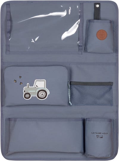 Lässig Reistas Adventure Car Wrap-to-Go Tractor Blauw Veelkleurig