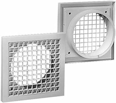 Ventilatierooster - Afdekrooster Ventilatie - Ventilatie Verbeteren - Energiezuinig - 100 mm - Meerkleurig