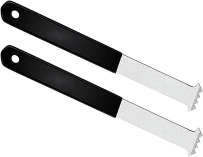 Tegel Verwijderaar - Bestratingsgereedschap - Tuinaanleg Bestrating - Dubbel Schraper Element - 231 x 45 x 28 cm