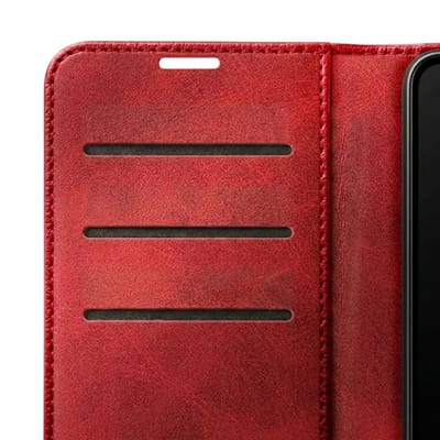 Zanae, Hoesje Geschikt Voor Galaxy A37 Columbia met Standaard, Rood