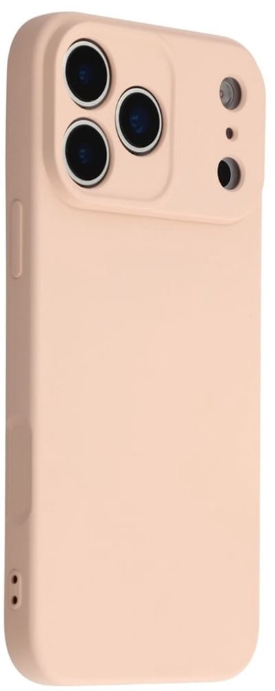 Amorus Hoesje - Geschikt voor iPhone 17 Pro Max Hoesje - Amorus Colour TPU Back Cover - Soft Amber