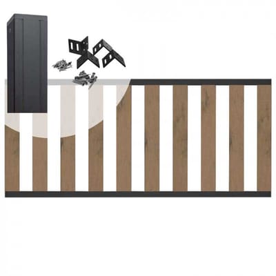HomingXL Thur - Boxspring - Zwart - 140 x 200 cm