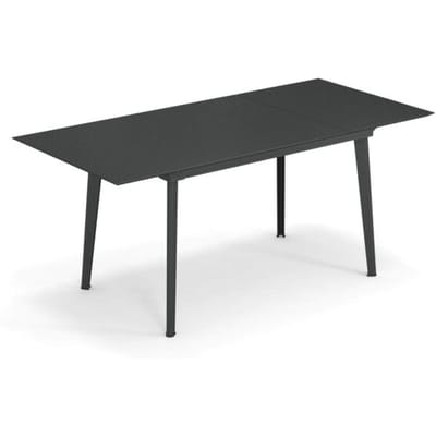 Emu Plus4 Verlengbare tafel - antiekijzer - 120 x 80 cm