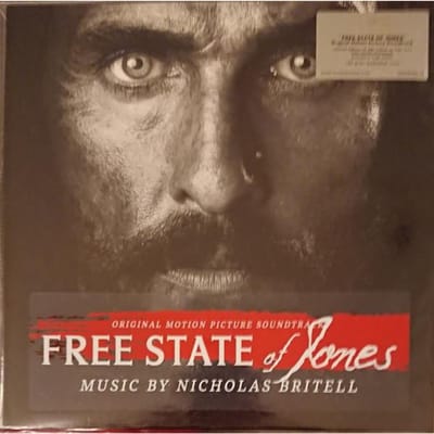 LP Plaat NICHOLAS BRITELL - Free State Of Jones (Originele Soundtrack MOVATM119 Music On Vinyl, 2016 Europa Soundtracks & Musicals brown
