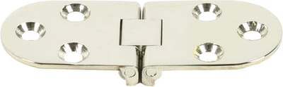 Tafelbladscharnier Verchroomd 80 x 30 mm