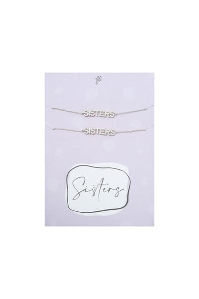 armband - zilver - rvs - sisters - cadeau tip