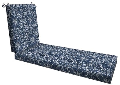 Weerbestendig Omkeerbaar Chaise Lounge Kussen voor Buiten - Comfortabel en Stijlvol 22,5" x 70"