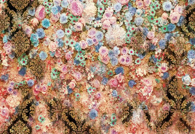 Fotobehang Flowers Colour Design | XL - 208cm x 146cm | 130g/m2 Vlies