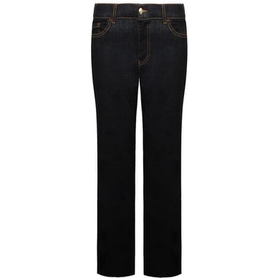 Emporio Armani Lage Taille Wijde Benen Heren Jeans