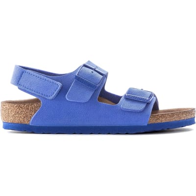 Nubuckleren sandalen voor jongens Birkenstock Milano Birko-Flor