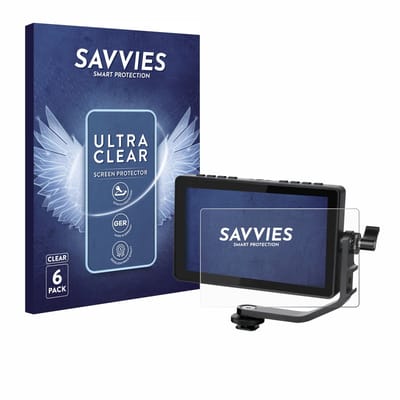 Savvies - Screenprotector voor Feelworld F5 PROX 5,5" - Folie Beschermfolie transparant 6 Stuks