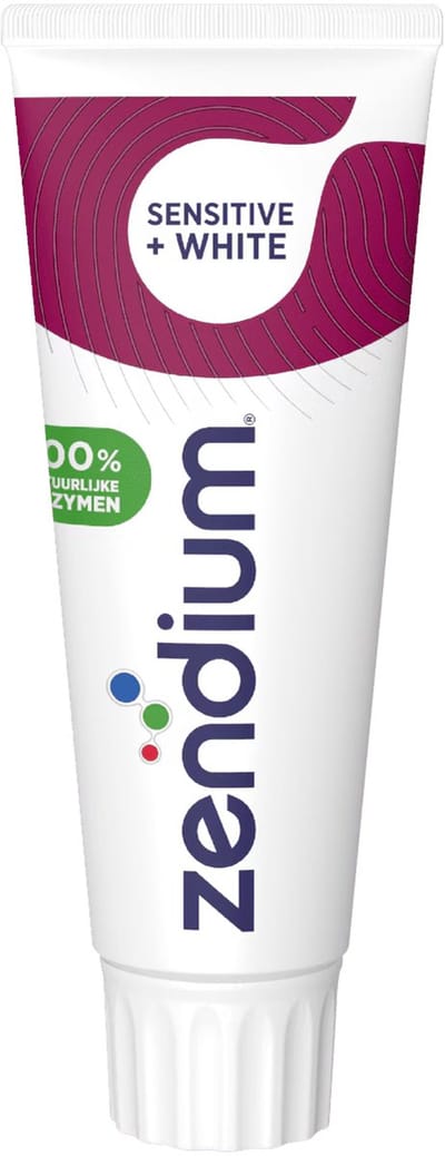 Zendium Tandpasta Sensitive+ White - 75 ml