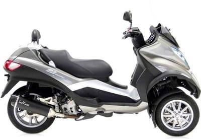 Leovince Uitlaatdemper voor scooter Piaggio 400 Mp3 Ie 2007 tot 2012 Gloednieuw