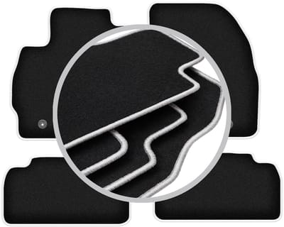 CARLUX-SILVER automatten voor: Mazda 5 II minivan (2010-)