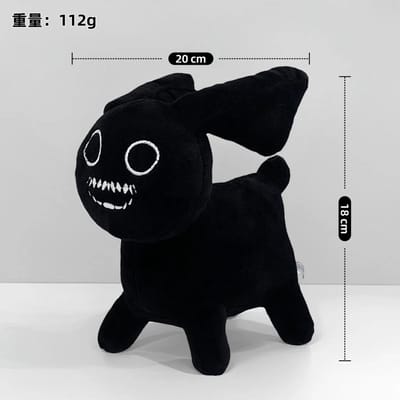 Uyue Speelgoed Roblox Forsaken Gubby Pluche Schattige Zachte Knuffel Activiteitsfiguur Poppen Ontworpen Voor Roblox Fans Kinderkamer Decoratie black
