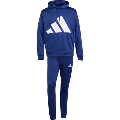 Adidas Sportswear Big Logo French Terry Trainingspak Blauw L / Regular Man