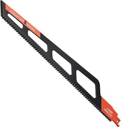 Zagenblad voor reciprozaag 400 mm van koolstofstaal voor het snijden van isolatiematerialen, rubber, karton en tapijt