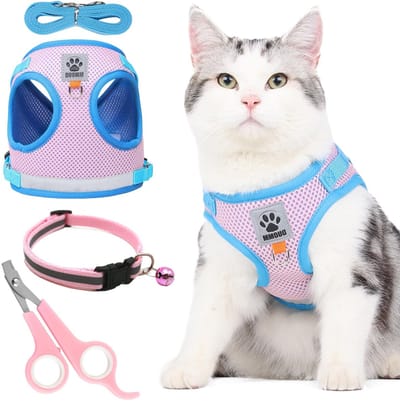 Dailygoods- Kattenharnas Zacht Gaas - Verstelbaar Harnas