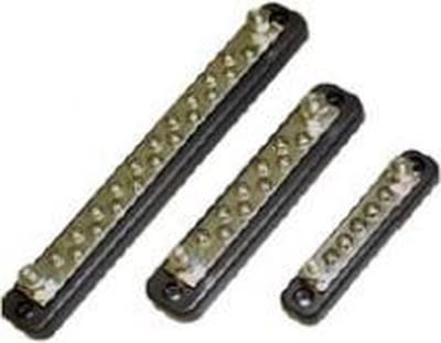 Gemeenschappelijk rails, met 1/4∅moeren 10 terminals (GS11301)