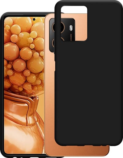 Just in Case hoesje geschikt voor HMD Pulse+ Hoesje Siliconen - Flexibele Case - Zwart