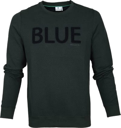 Blue Industry Sweater Knit Green - Maat XL - Heren